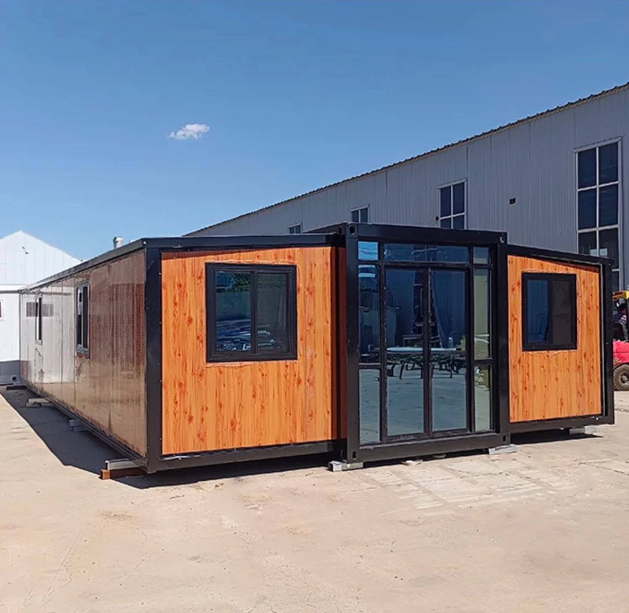 Expandable e Modular House Brown